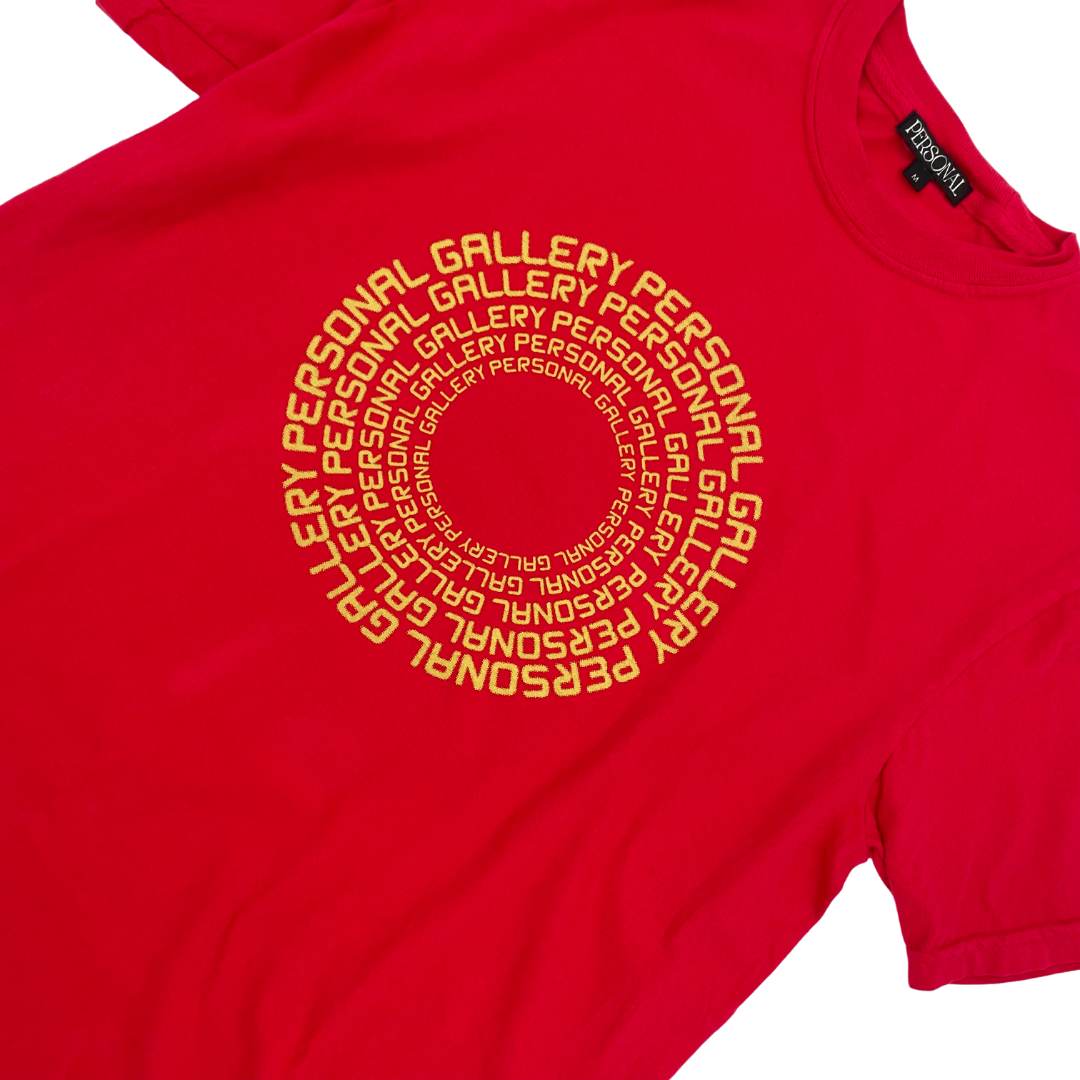 Circular Tee in Cayenne