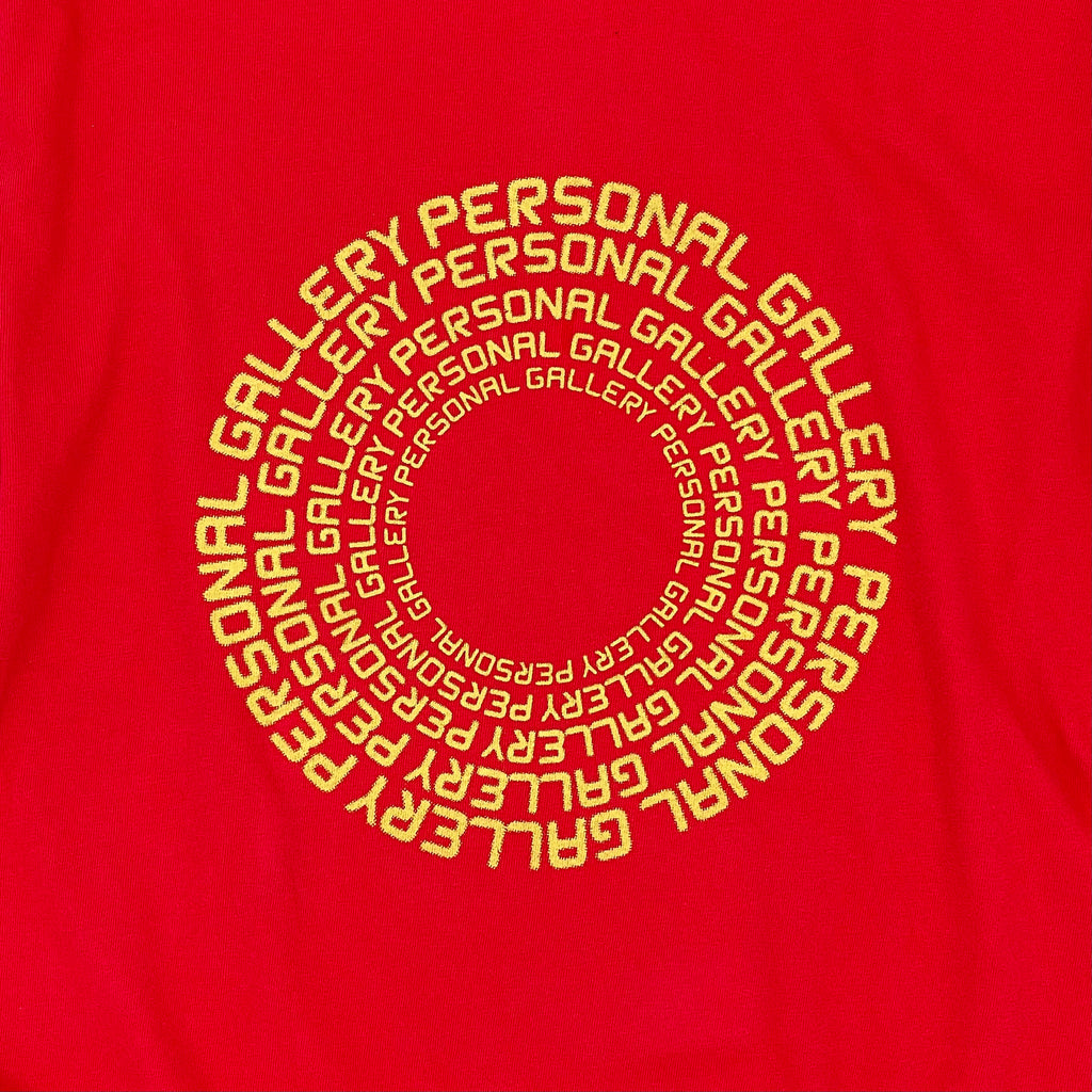 Circular Tee in Cayenne