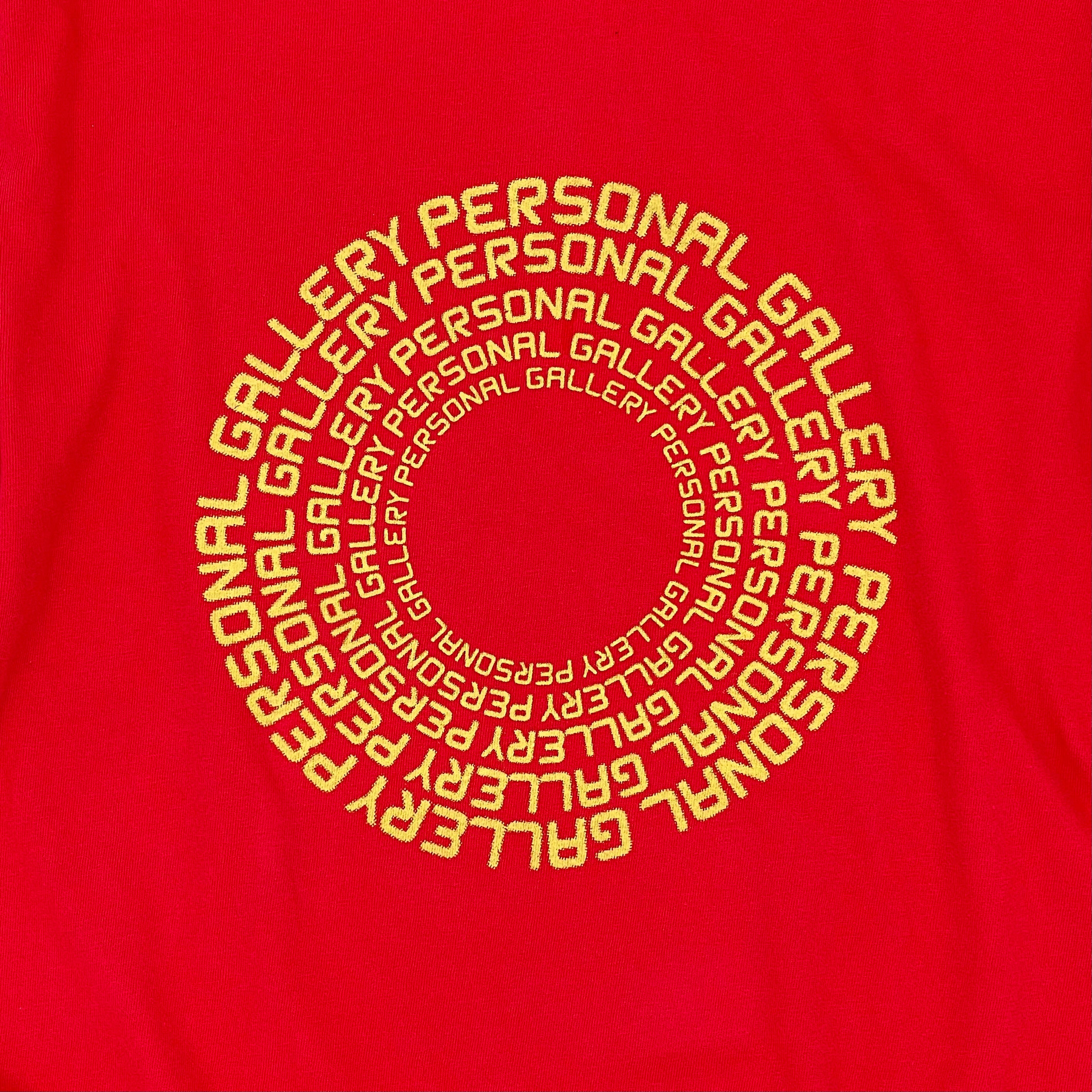 Circular Tee in Cayenne