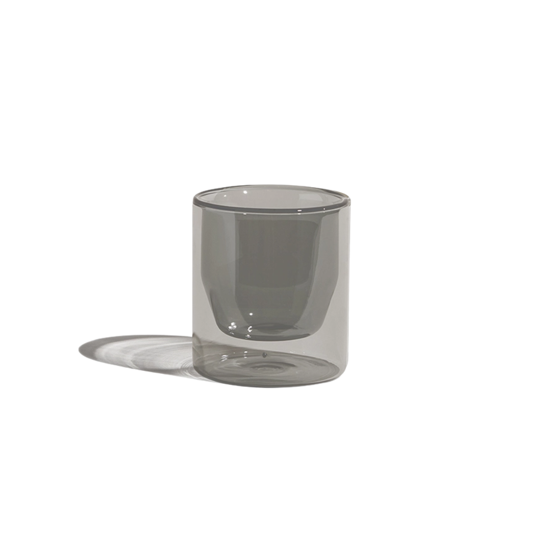 Double-wall 6 oz Glass in Ash